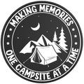 MAKING MEMORIES ONE CAMPSITE AT THE TIME BLACK TIRE COVER