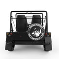 MAKING MEMORIES ONE CAMPSITE AT THE TIME BLACK CARBON FIBER TIRE COVER FOR MOKE
