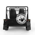 MAKING MEMORIES ONE CAMPSITE AT THE TIME WHITE TIRE COVER FOR MOKE