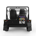 MAMA BEAR BLACK TIRE COVER FOR MOKE