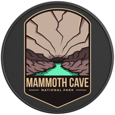 MAMMOTH CAVE BLACK CARBON FIBER TIRE COVER