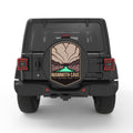 MAMMOTH CAVE PEARL  WHITE CARBON FIBER TIRE COVER
