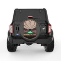 MAMMOTH CAVE BLACK CARBON FIBER TIRE COVER