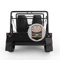 MAMMOTH CAVE SILVER CARBON FIBER TIRE COVER FOR MOKE