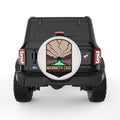 MAMMOTH CAVE PEARL  WHITE CARBON FIBER TIRE COVER
