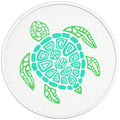 MANDALA TURTLE PEARL  WHITE CARBON FIBER TIRE COVER