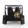 MAN OF FAITH BLACK TIRE COVER FOR MOKE