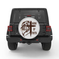 MAN OF FAITH BLACK TIRE COVER