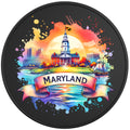 MARYLAND BLACK TIRE COVER