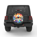 MARYLAND BLACK CARBON FIBER TIRE COVER