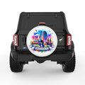 MASSACHUSETTS WHITE TIRE COVER