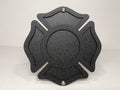 MALTESE CROSS HITCH COVER FOR ANY 2 INCH RECEIVER in BLACK For Jeep Wrangler JL and JK and JT