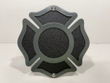 MALTESE CROSS HITCH COVER FOR ANY 2 INCH RECEIVER in GREY For Jeep Wrangler JL and JK and JT