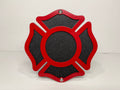 MALTESE CROSS HITCH COVER FOR ANY 2 INCH RECEIVER in RED For Jeep Wrangler JL and JK and JT