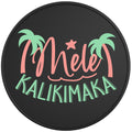 MELE KALIKIMAKA BLACK TIRE COVER