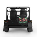 MELE KALIKIMAKA BLACK CARBON FIBER TIRE COVER FOR MOKE