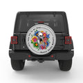 MENTAL HEALTH MATTERS WHITE TIRE COVER