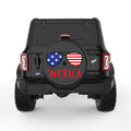 MERICA BLACK TIRE COVER