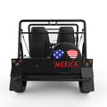 MERICA BLACK TIRE COVER FOR MOKE