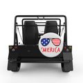MERICA WHITE TIRE COVER FOR MOKE
