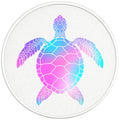 MERMAID COLORED SEA TURTLE BLACK TIRE COVER