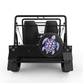 MERMAID SCALES SEA TURTLE BLACK CARBON FIBER TIRE COVER FOR MOKE