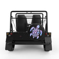 MERMAID SCALES SEA TURTLE BLACK TIRE COVER FOR MOKE