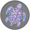 MERMAID SCALES SEA TURTLE SILVER CARBON FIBER TIRE COVER