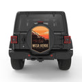 MESA VERDE PEARL  WHITE CARBON FIBER TIRE COVER