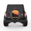 MESA VERDE BLACK CARBON FIBER TIRE COVER