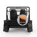 MESA VERDE SILVER CARBON FIBER TIRE COVER FOR MOKE