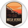 MESA VERDE WHITE TIRE COVER