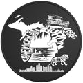 MICHIGAN COMPILATION BLACK TIRE COVER