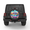 MINNESOTA PEARL  WHITE CARBON FIBER TIRE COVER
