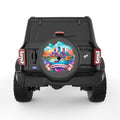 MINNESOTA BLACK CARBON FIBER TIRE COVER