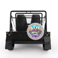 MINNESOTA SILVER CARBON FIBER TIRE COVER FOR MOKE