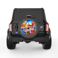 MISSISSIPPI BLACK CARBON FIBER TIRE COVER