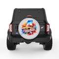 MISSISSIPPI SILVER CARBON FIBER TIRE COVER