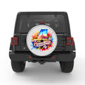MISSISSIPPI SILVER CARBON FIBER TIRE COVER