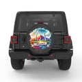 MISSOURI PEARL  WHITE CARBON FIBER TIRE COVER