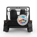 MISSOURI SILVER CARBON FIBER TIRE COVER FOR MOKE