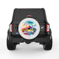 MISSOURI PEARL  WHITE CARBON FIBER TIRE COVER