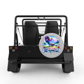MONTANA SILVER CARBON FIBER TIRE COVER FOR MOKE