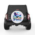 MONTANA PEARL  WHITE CARBON FIBER TIRE COVER