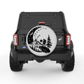 MOON HIKER SILVER CARBON FIBER TIRE COVER