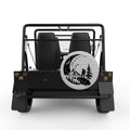 MOON HIKER SILVER CARBON FIBER TIRE COVER FOR MOKE