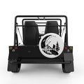 MOON HIKER WHITE TIRE COVER FOR MOKE