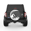MOON MOUNTAIN BLACK CARBON FIBER TIRE COVER