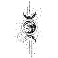 MOON PHASES CONSTELLATION