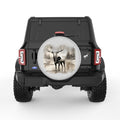 MOOSE SILVER CARBON FIBER TIRE COVER